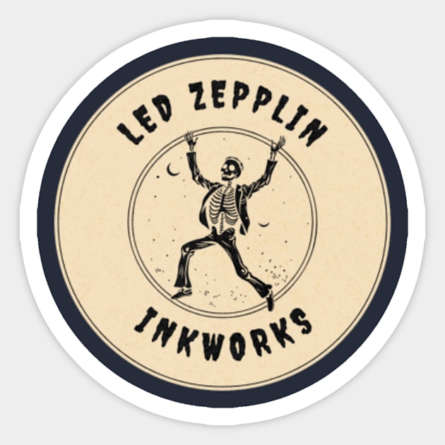 Zepplin Show Sticker by froggytats